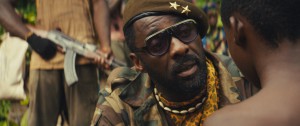 Idris Elba in de Netflix original film "Beasts of No Nation". Foto: Netflix