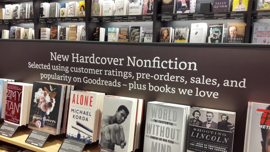 Amazon Book Store on Columbus Circle, New York. Photo: Hans Klis